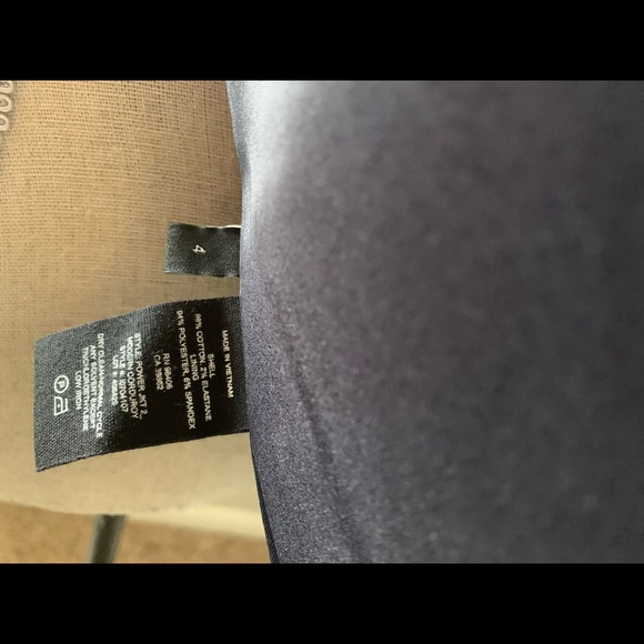 NWT Theory corduroy blue blaze size 4 - Picture 13 of 16